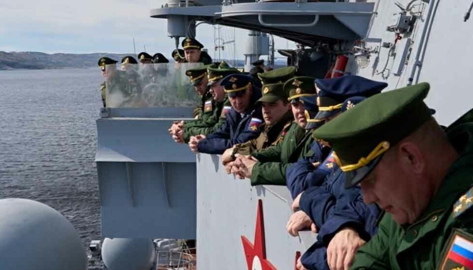 Representatives of the Russian General Staff observe naval exercise Kumzha-2025.